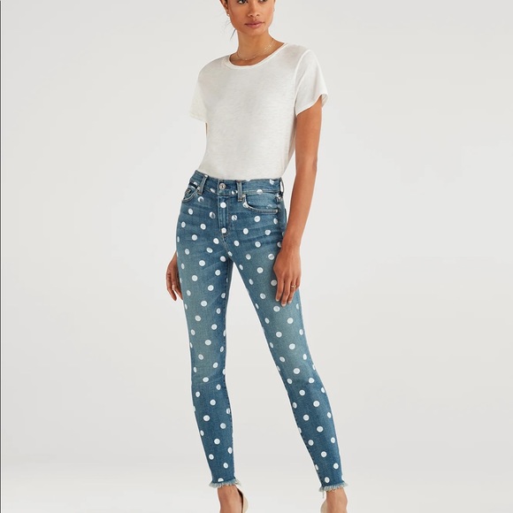 NWT 7 For All Mankind The High Waist Ankle Skinny - Picture 2 of 9